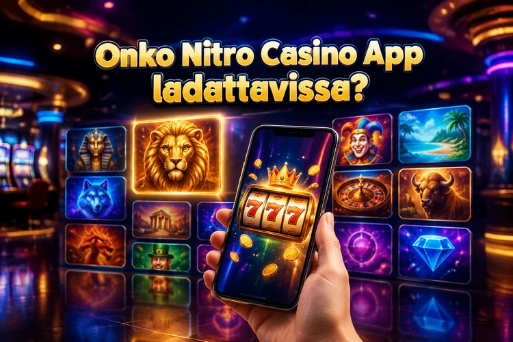 Onko Nitro Casino App ladattavissa?