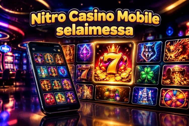 Nitro Casino Mobile selaimessa