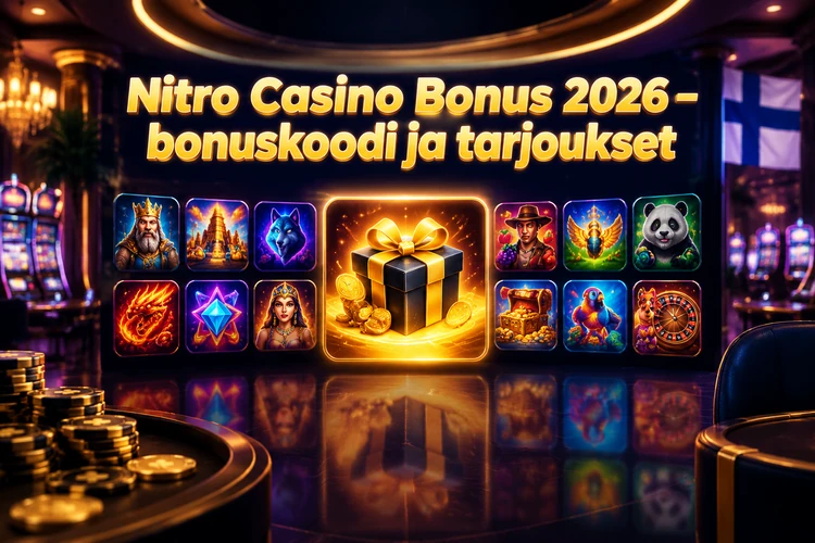 Nitro Casino Bonus 2026 - bonuskoodi ja tarjoukset