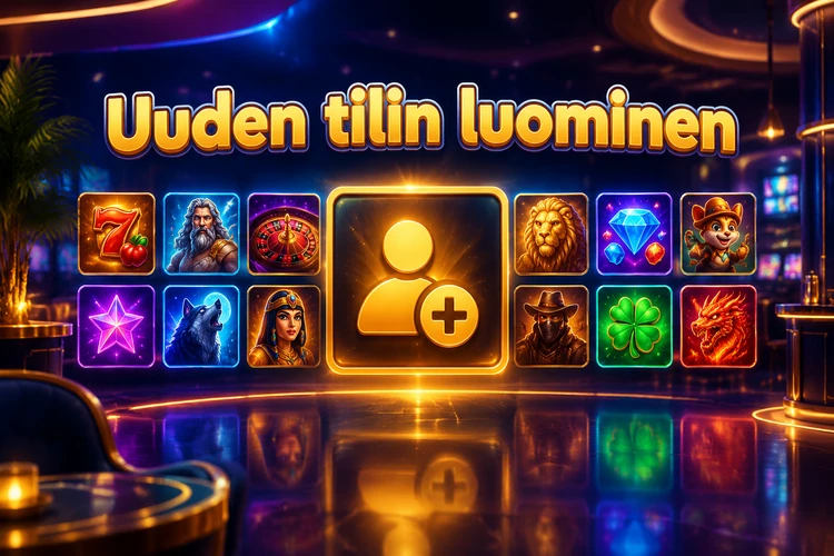 Uuden tilin luominen