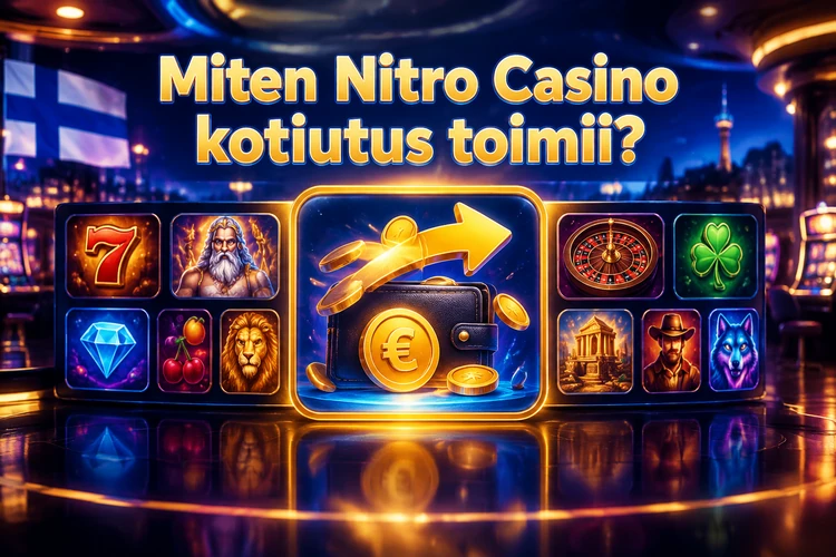 Miten Nitro Casino kotiutus toimii?
